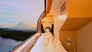 2 Days on Japan’s TINIEST Sleeper Train Room  Sunrise Express