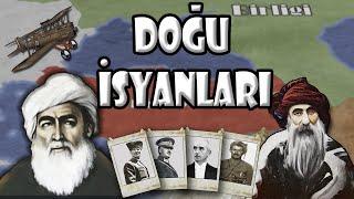 Cumhuriyet Dönemindeki Doğu İsyanları   Şeyh Said İsyanı - Ağrı İsyanları - Dersim İsyanı