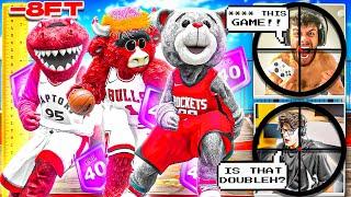 I Stream Sniped Streamers With Three 8 Foot Mascots... rage warning