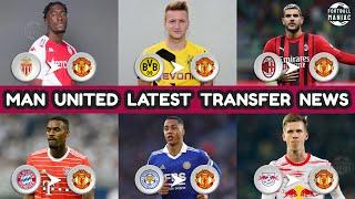 MANCHESTER UNITED LATEST CONFIRMED & RUMOURS TRANSFERS WINTER 2023    Kane Reus Olmo 