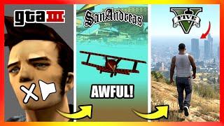 The WORST THING in Every GTA Game GTA 3 → GTA 5