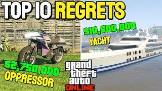 My Top 10 Worst Purchases in GTA 5 Online