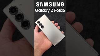 Samsung Galaxy Z Fold6 Hands-on