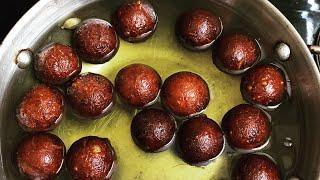 Whole Wheat Flour Gulab Jamun Recipe  No Maida No Khova Gulab Jamun  Diwali Special