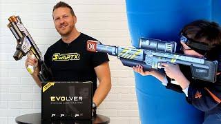 Evolver Laser Tag Unboxing - Best Home Laser Tag - Swappable Skins