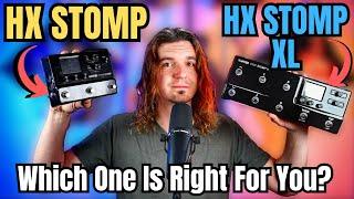 HX STOMP or HX STOMP XL Which One Is Right FOR YOU?