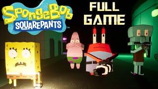 SPONGEBOB HORROR GAME Around the Clock at Bikini Bottom  Full Game Walkthrough  No Commentary