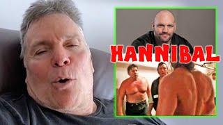 Lanny Poffo Hannibal is a MOTHERF****R - Hannibal Locker Room Skirmish Work & Why They Fell Out