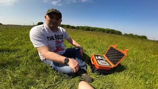 Father and son drone flying team