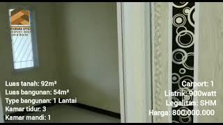 Dijual rumah murah di taman Cimanggu kota Bogor