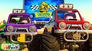 Monster Truck Race Championship  Oddbods Racing  Oddbods - Sports & Games Cartoons for Kids