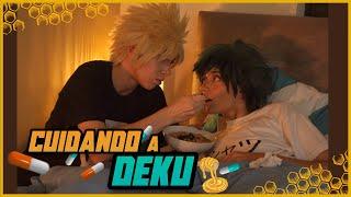 Fiebre de viernes por la noche-  ¡Bakugo cuida a Deku -【BNHA BAKUDEKU COSPLAY】