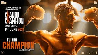 Chandu Champion Tu Hai Champion Song Kartik Aaryan  PritamArijit SinghAmitIPSajid N Kabir K