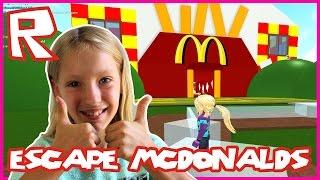 Escaping McDonalds  Restarting the Game  Roblox