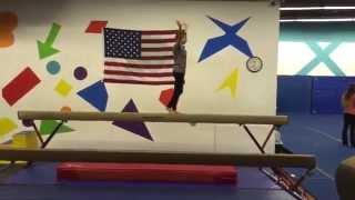 Level A Beam Routine 20152016  Split Jump