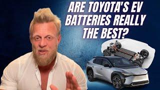 Toyota says the batteries in its EVs are far superior to the competition