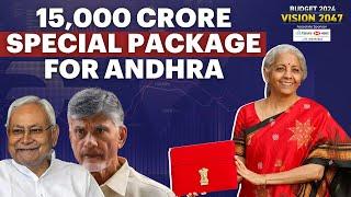 Nirmala Sitharaman Announces Special Financial Package For Andhra Pradesh & Amravati Project