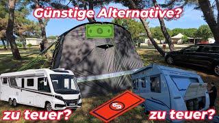 Muss Camping teuer sein?  Alternative für unter 300€ Vorstellung Obelink Living Tunnelzelt