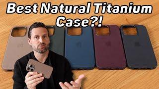 iPhone 15 Pro NATURAL TITANIUM  What is the BEST FINEWOVEN Case?