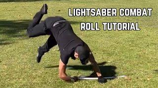 LIGHTSABER COMBAT ROLL TUTORIAL #starwars #lightsaber #tutorial