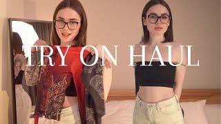 See-Through Try On  Transparent Try on Haul w Nikky 