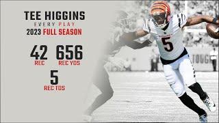 Tee Higgins Full Season Replay Every Target and Catch in the 2023 NFL Season