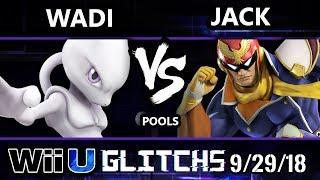 Glitch 5 -  WaDi Mewtwo Vs.  Jack Captain Falcon Wii U Pools