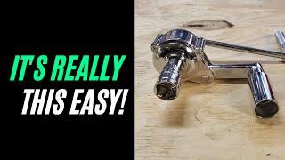 How To Change A Tire The Easy Way Lug Nut Torque Multiplier -  # #wheels #tires #mechanic