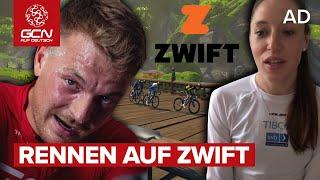 Zwift Tipps vom Profi - Worauf man beim Rennen achten muss mit Tanja Erath