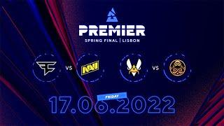 BLAST Spring Final 2022 Quarterfinals FaZe vs NAVI Vitality vs ENCE