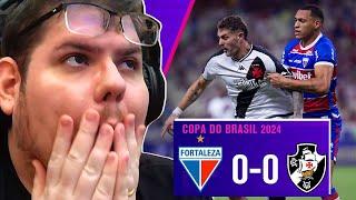 CASIMIRO REAGE A FORTALEZA 0X0 VASCO  MELHORES MOMENTOS  COPA DO BRASIL #casimiro