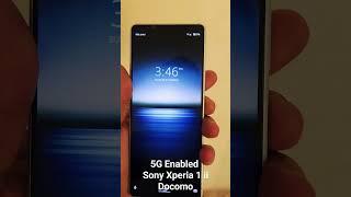 #sony #xperia1ii 5G enabled Sony Xperia 1 ii Docomo AU to Global