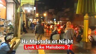 Hz Mustofa Tasikmalaya at night feels like walking night in Malioboro