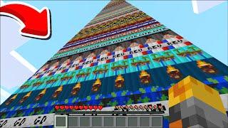 Minecraft DONT TOUCH THE TALLEST TNT WALL STRUCTURE MOD  DANGEROUS EXPLOSIVES  Minecraft Mods