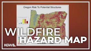 New wildfire hazard map to help with environmental hazard in Oregon