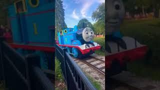 Thomas in real life at Kennywood amusement park