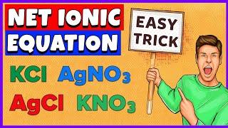 How to Write Complete Ionic Equation and Net Ionic Equation ?