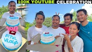 Celebrating 100K Youtube Family Party In Nagaland Village  How i gained 100k Subscribers