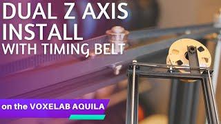 Dual Z Axis Installation with Timing Belt