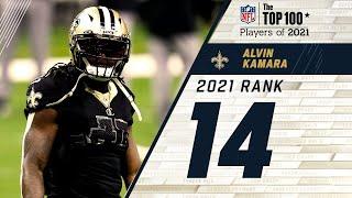 #14 Alvin Kamara RB Saints  Top 100 Players in 2021