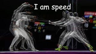 that last part of an epee match when it just turns into sabre  Sochi 2022