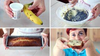 Banana and Yogurt Plumcake Recipe - Easy recipe by Benedetta