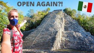 Coba Ruins Are OPEN AGAIN But With A DIFFERENCE Mexico 2020