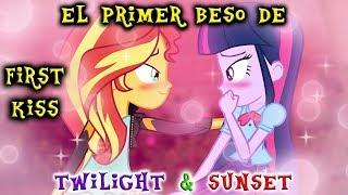 The First Kiss of Twilight & Sunset  English Sub  PonyDubberx