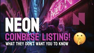 $NEON EVM COINBASE Listing and MEGA Unlocks