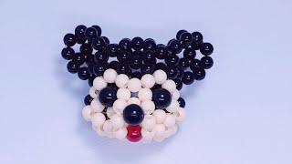 How To Make Beaded Mickey  Mouse ️