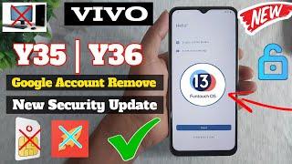  Vivo Y35 5G Frp Bypass Android 13  Vivo V2205 Google Account Bypass Without Pc  No Reset No Sim