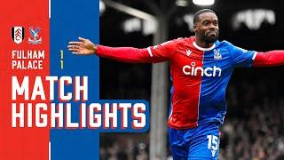 Schlupp GOAL OF THE MONTH??  Premier League Highlights Fulham 1-1 Crystal Palace