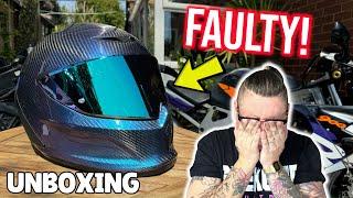 RUROC EOX NEBULA UNBOXING cheap AGV pista GP RR Iridium? And its FAULTY?