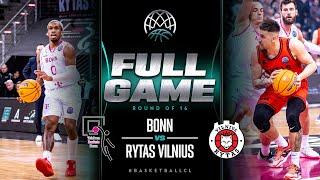 FULL GAME Telekom Baskets v Rytas Vilnius  Basketball Champions League 202223